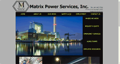 Desktop Screenshot of matrix-power.com