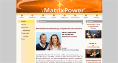 Desktop Screenshot of matrix-power.de